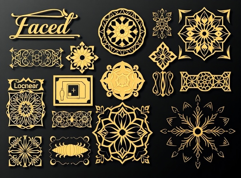 Laser cutting files collection