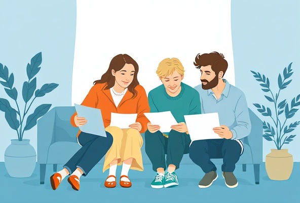 Svenska familj planerar tillsammans