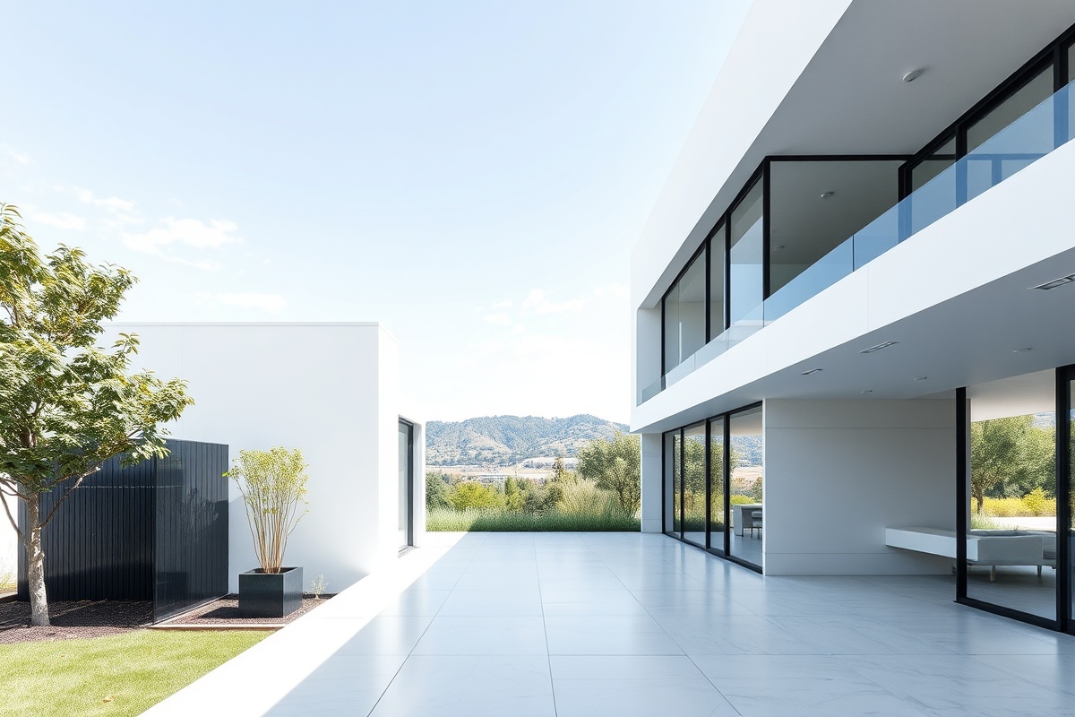 Modern residential architecture