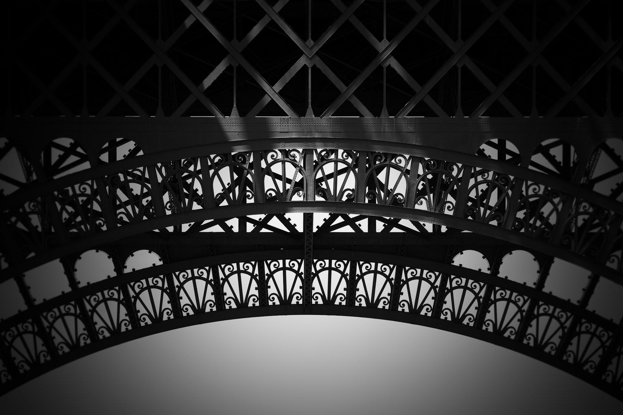 Detail of the Eiffel Tower