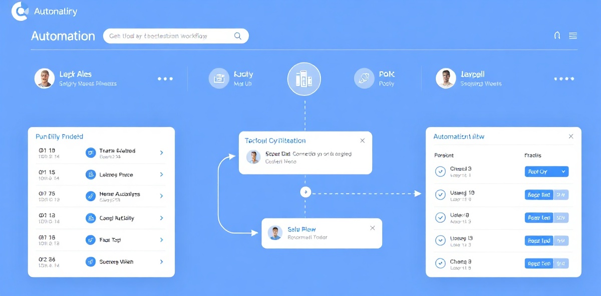 Automation dashboard workflow