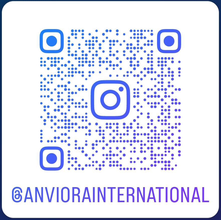 ANVIORA QR Code - Instagram and YouTube
