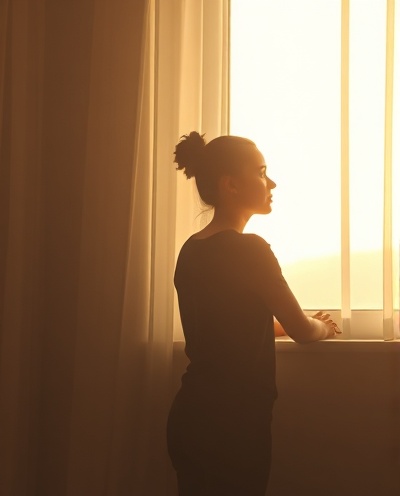 Portrait in contemplation
