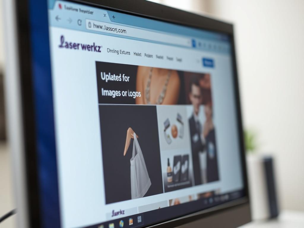 A close up shot of a computer screen displaying the