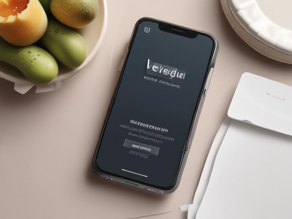A smartphone displaying a notification about venue availability, placed on