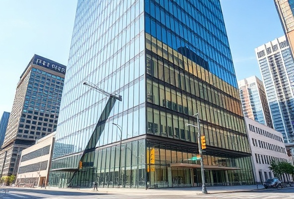 Professional commercial office building