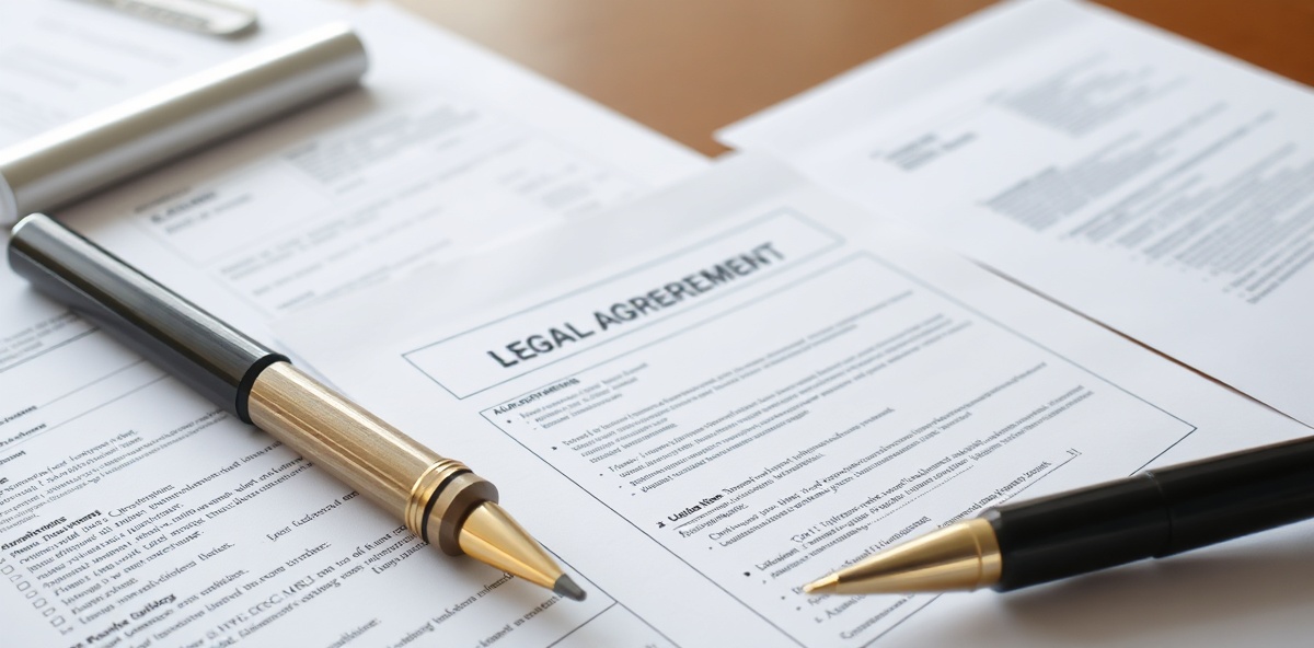 Legal documents and business agreement frameworks