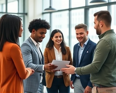 Diverse team collaboration and inclusion