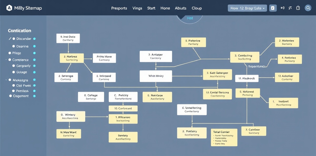 Website structure and organization