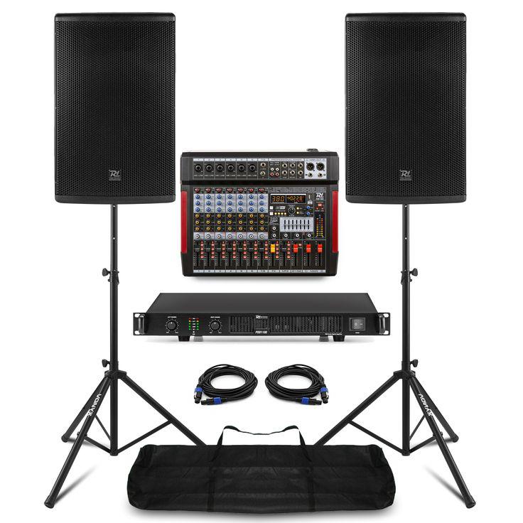 pd pd415p 15_ passive pa system with pdd1100 amp & mixer.jpg