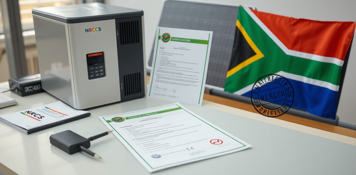 NRCS compliance documentation and solar inverter verification process South Africa