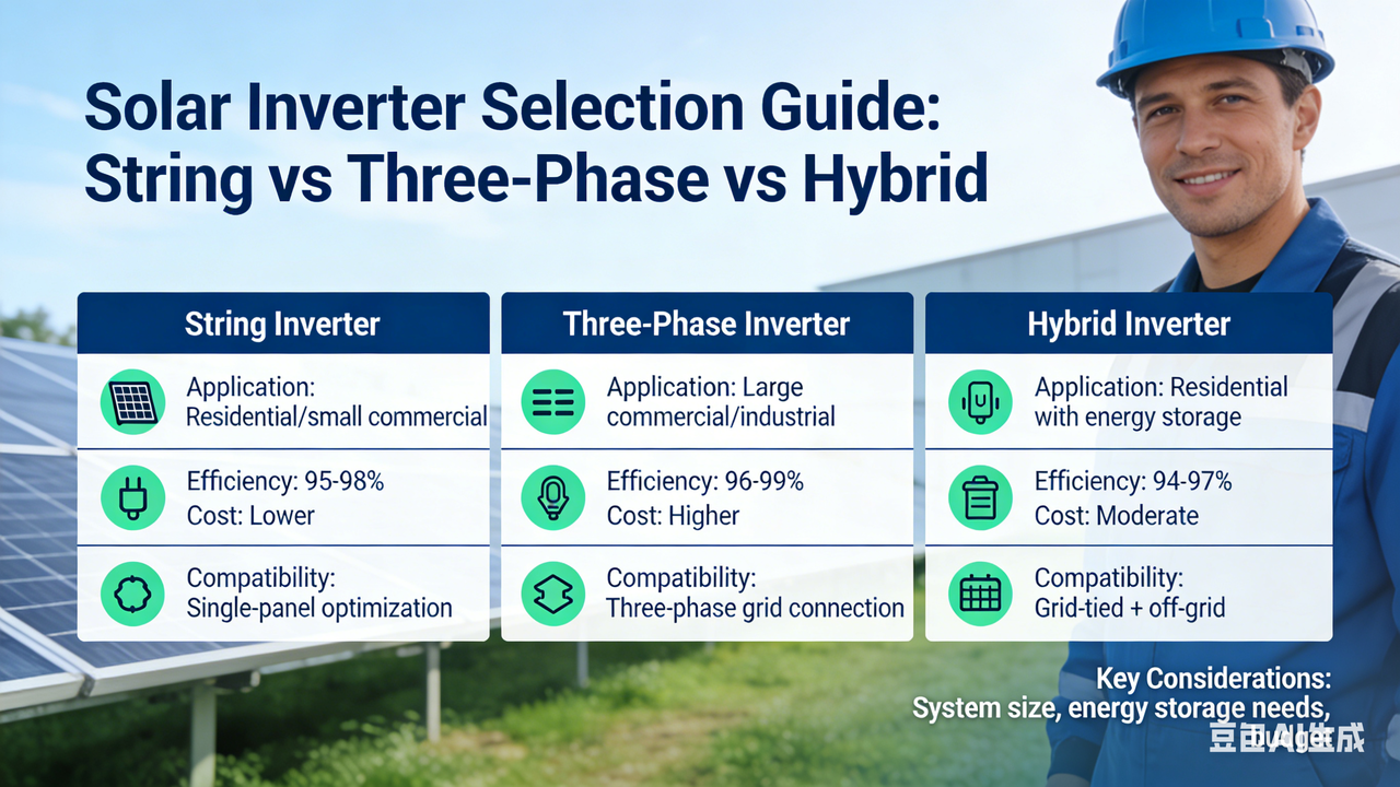 Professional solar inverter equipment