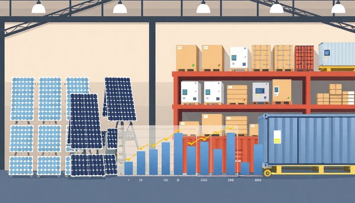 Solar equipment logistics and supply chain cost management