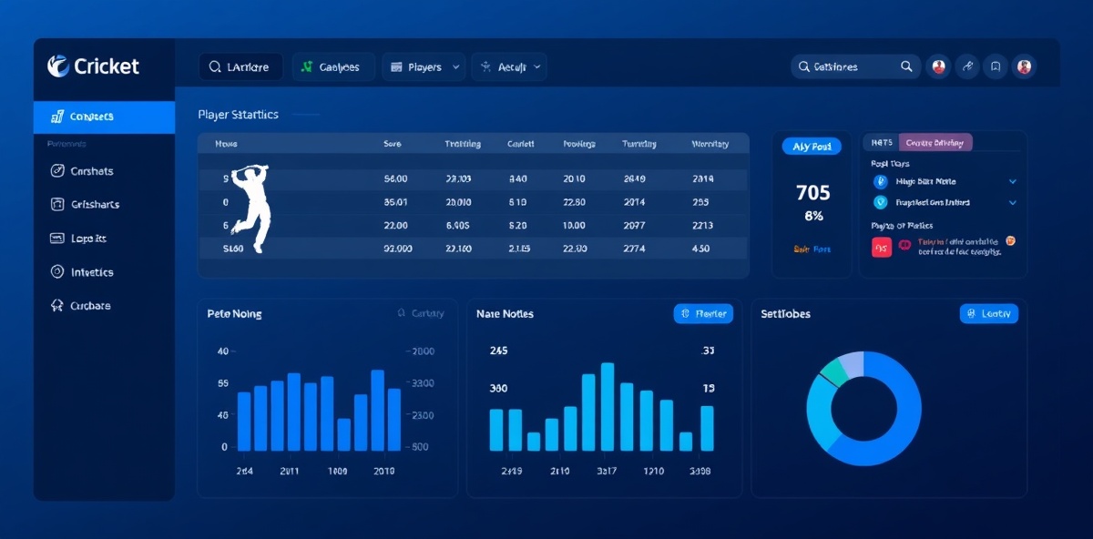 Cricket coaching dashboard