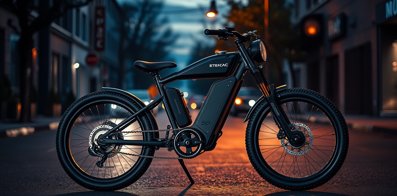 Custom Cinematic E-Bike Hero