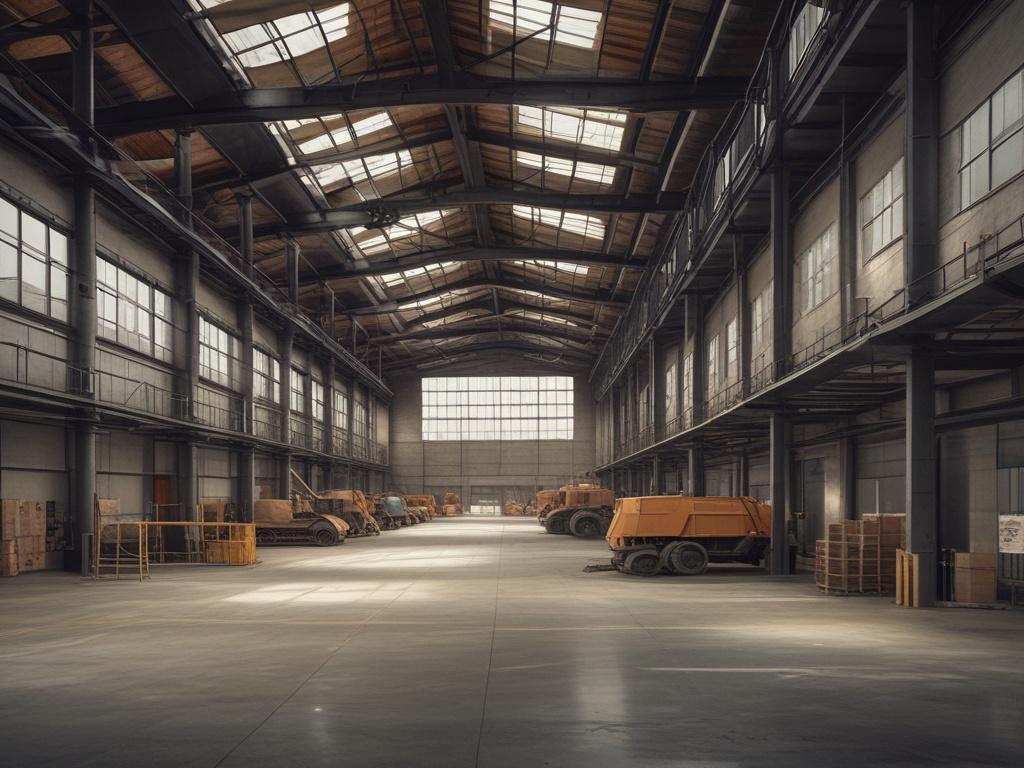 industrial construction, warehouses, manufacturing plants, durability