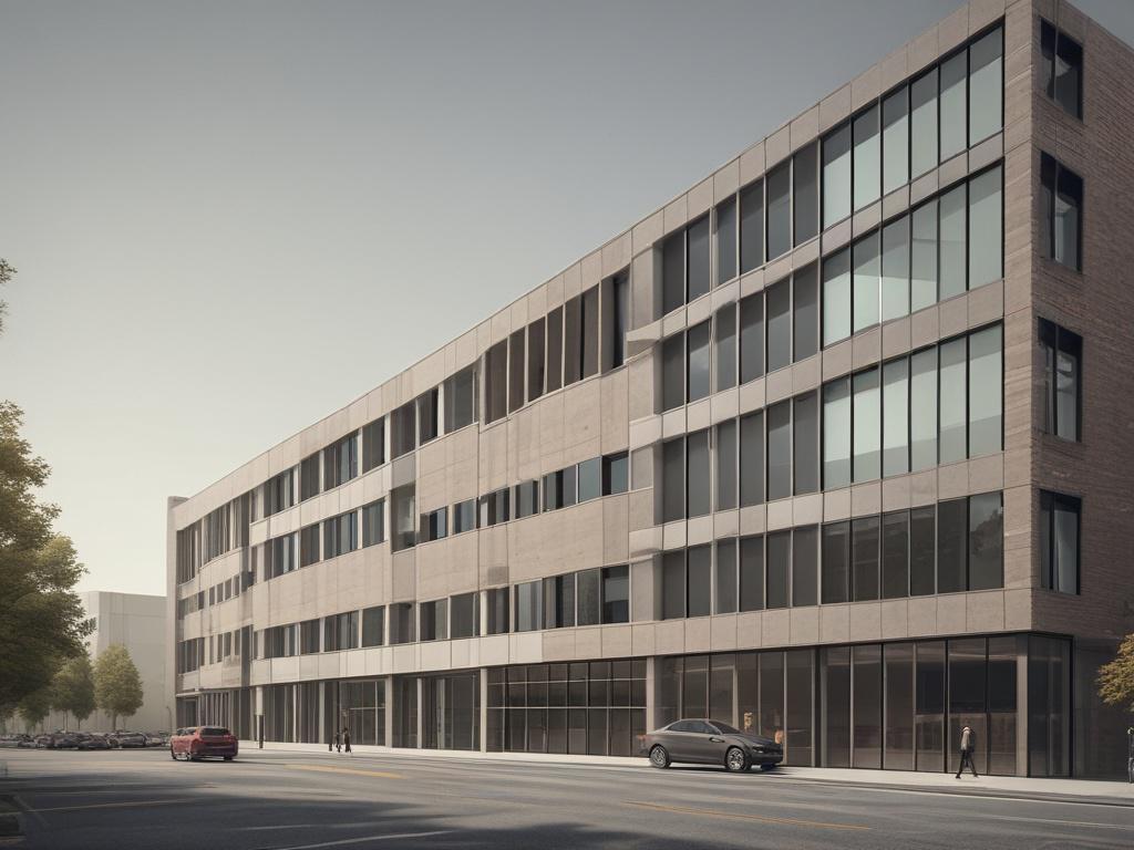commercial construction, office building, retail space, industrial facility