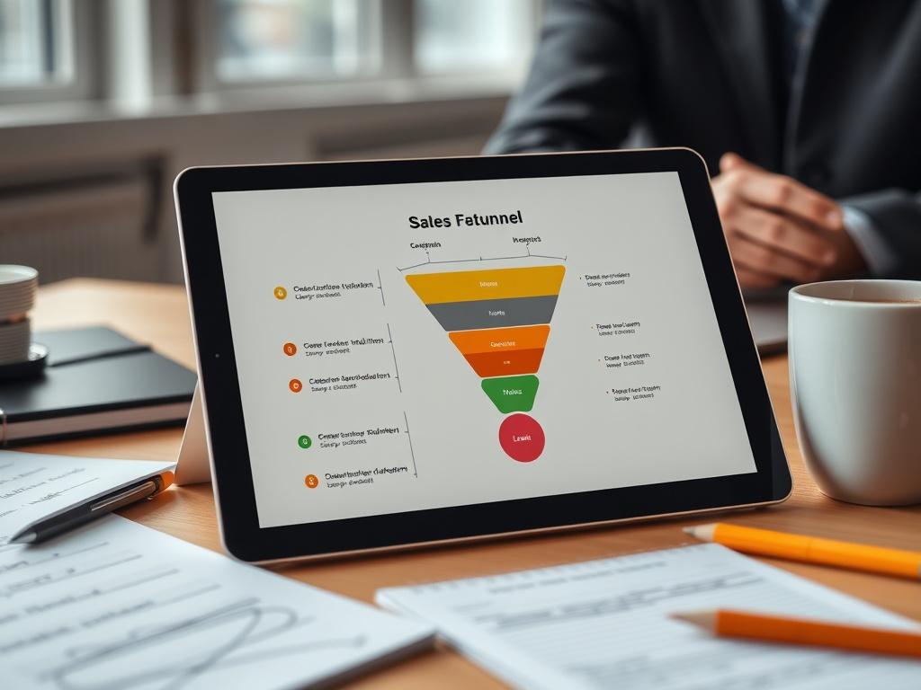 A hyper realistic close up of a well designed sales