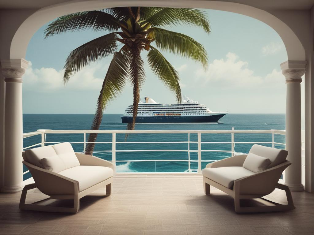 luxury cruise, Caribbean, ocean, relaxation, adventure