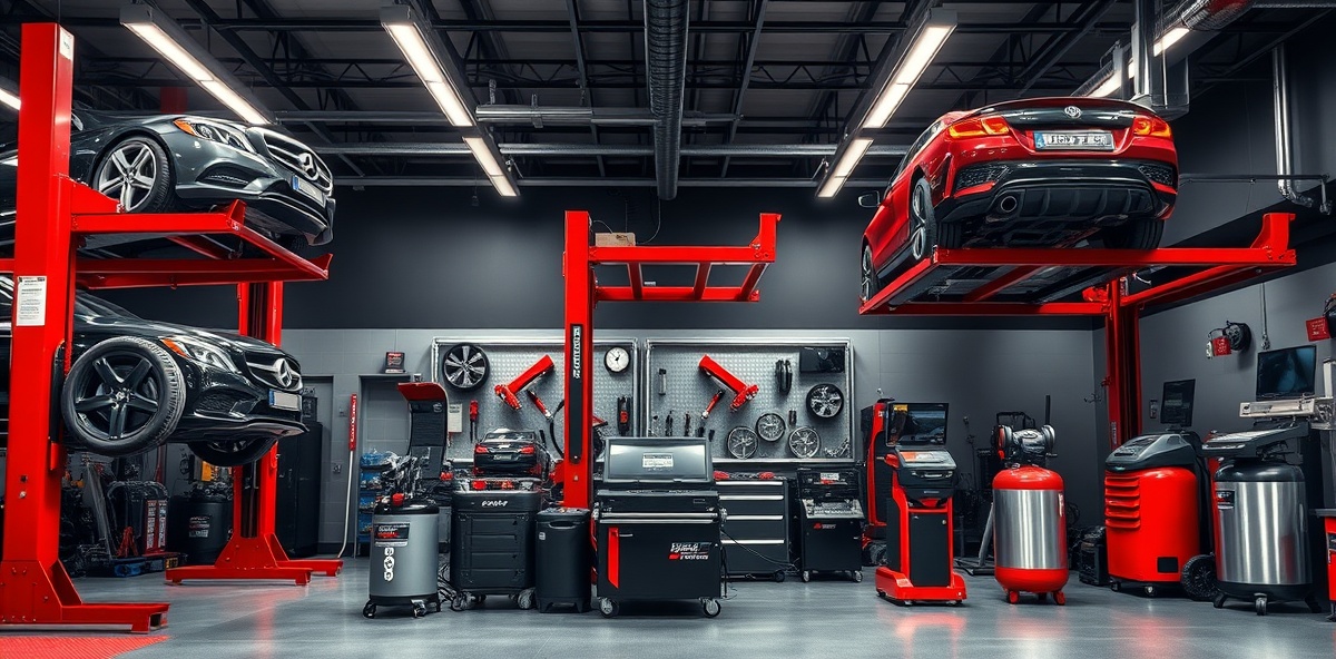 Professional automotive shop equipment catalog