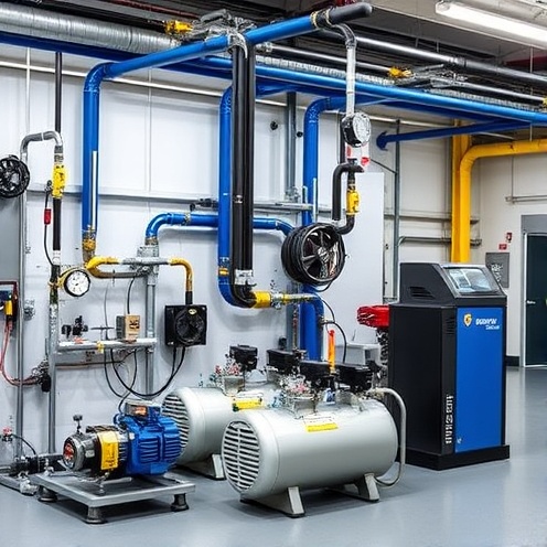 Pneumatic Power & Precision compressed air system installation