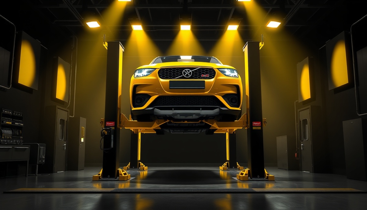 Empire Equipment & Repair - Professional KATOOL automotive lift with truck