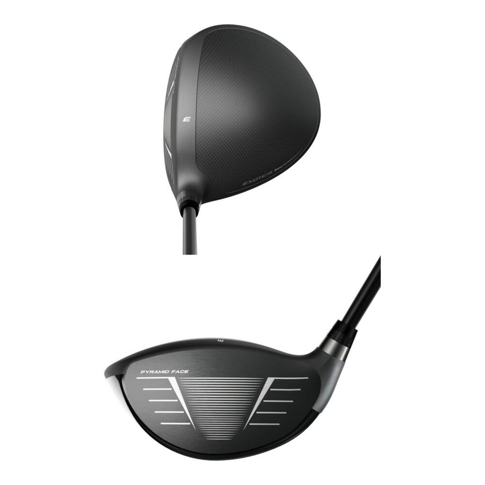 Tour Edge Exotics LS driver, crown and face view