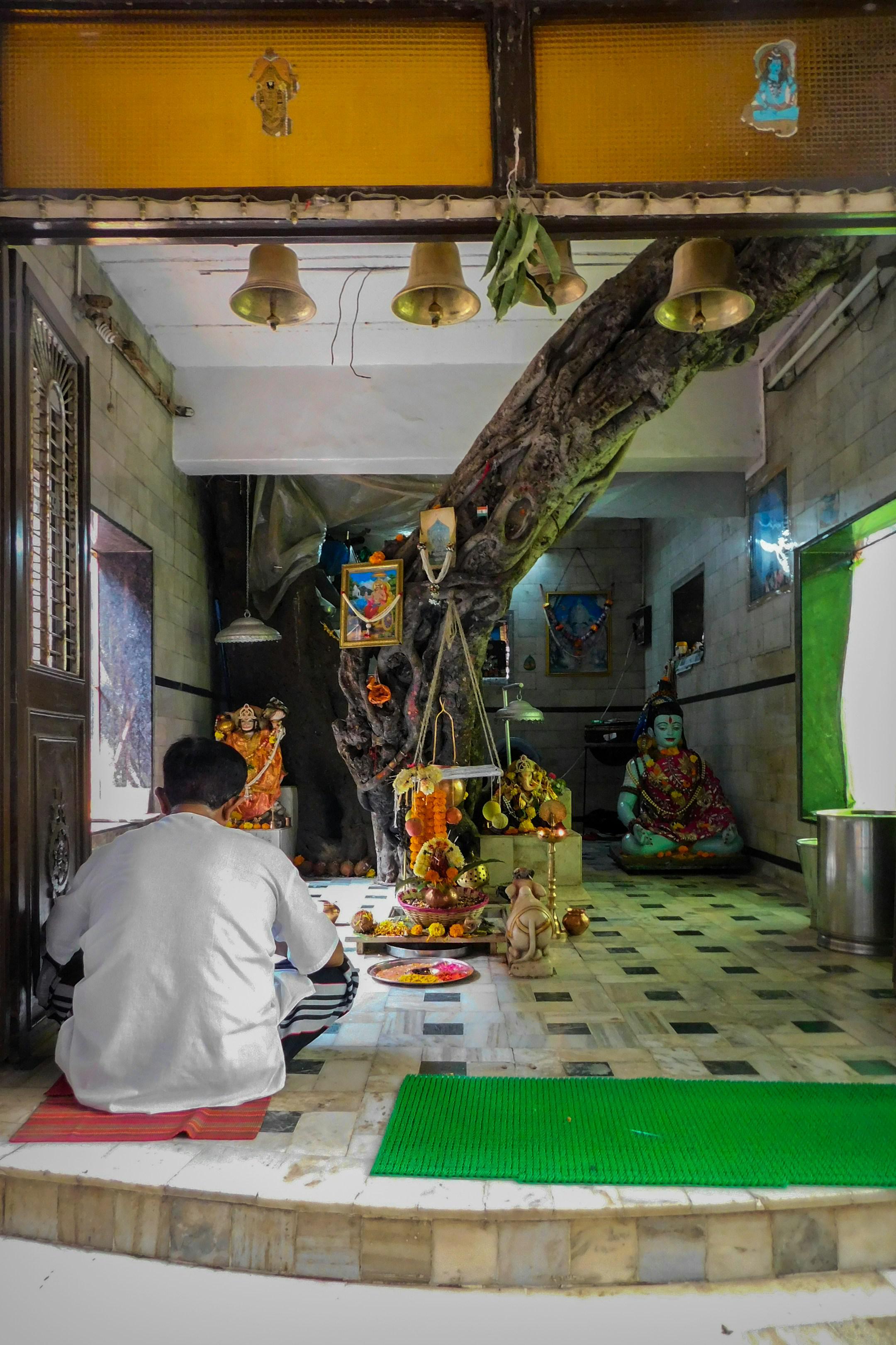 A temple of the Hindu Lord Shiva in Mumbai, India