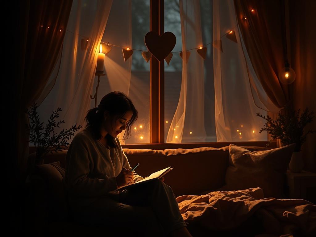 A high resolution image of a couple sitting together in