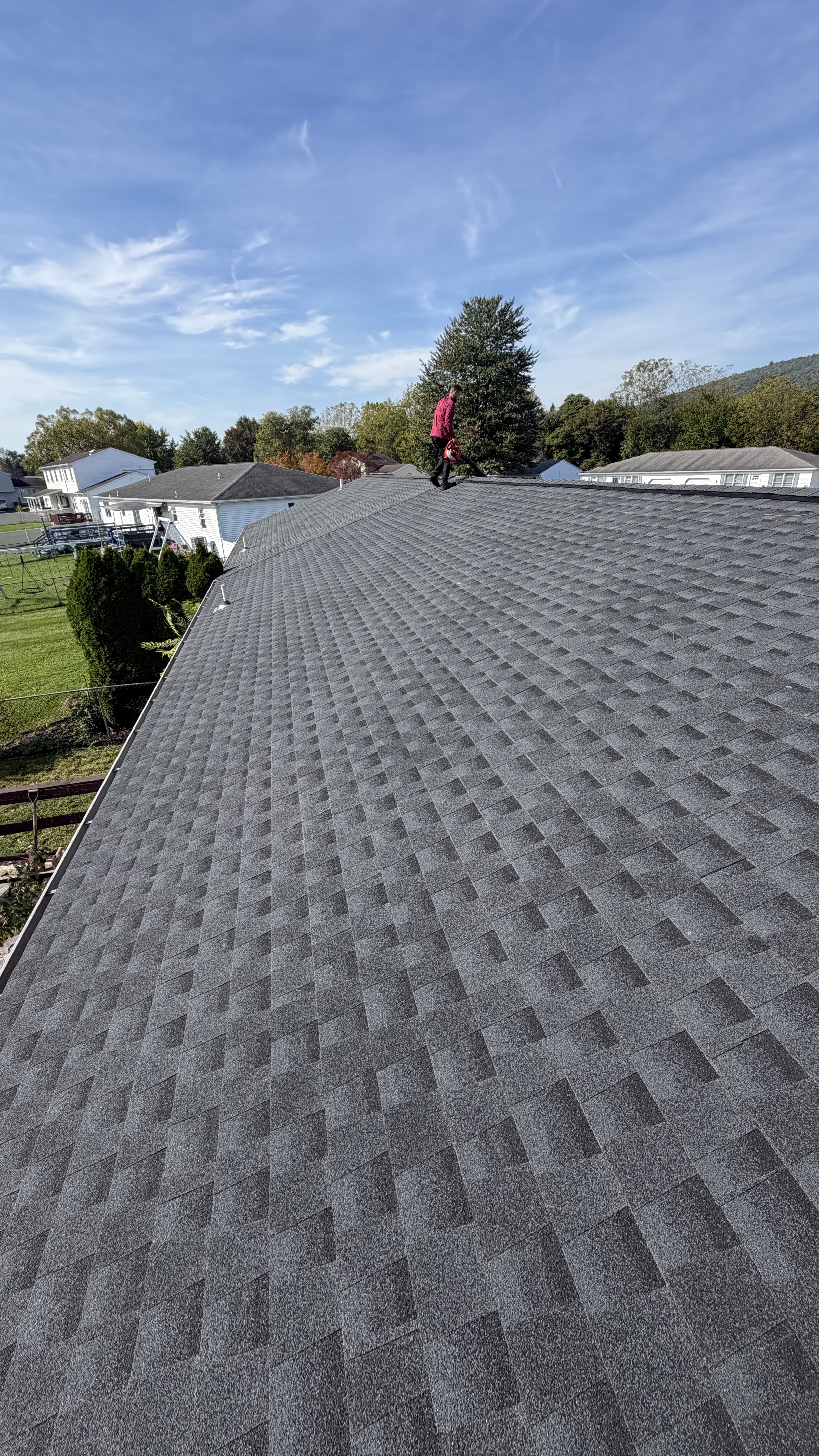 GAF Charcoal rear-roof replacement in Dillsburg, PA