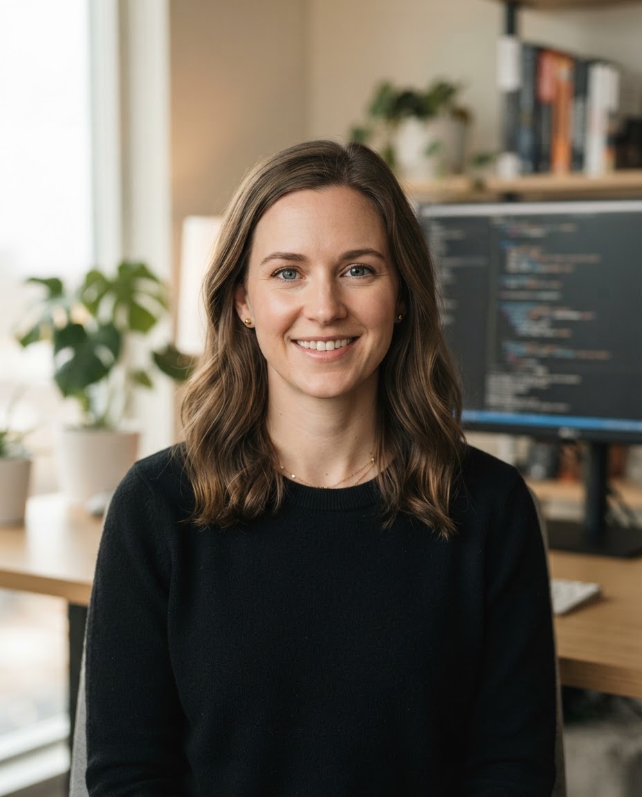 Professional portrait of Hannah Price, Full-Stack Engineer