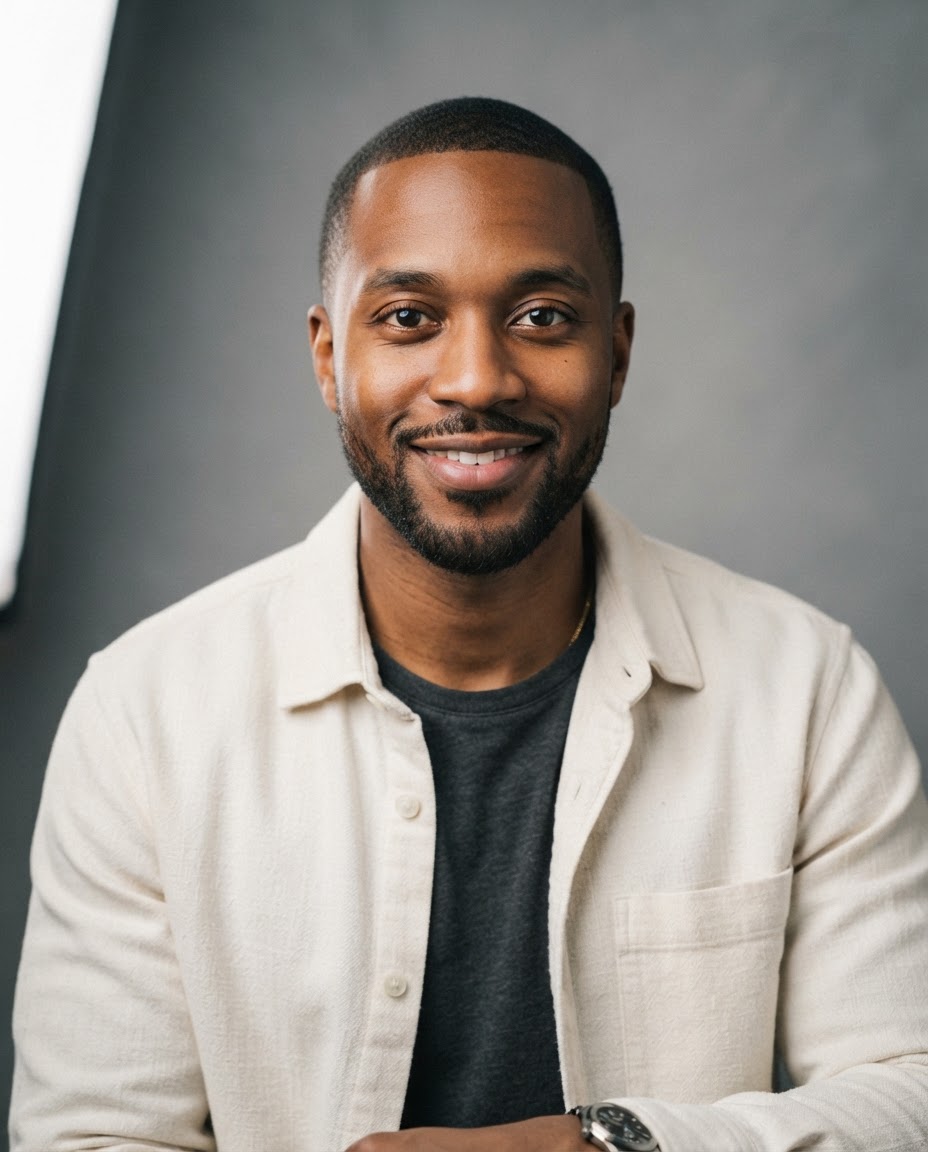 Professional portrait of Julian Brooks, Front-End Engineer