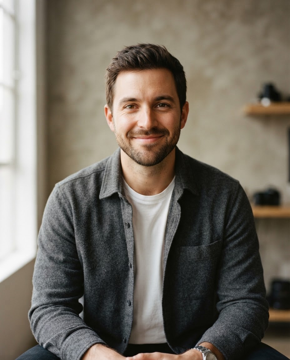 Professional portrait of Ethan Cole, Business Systems Analyst