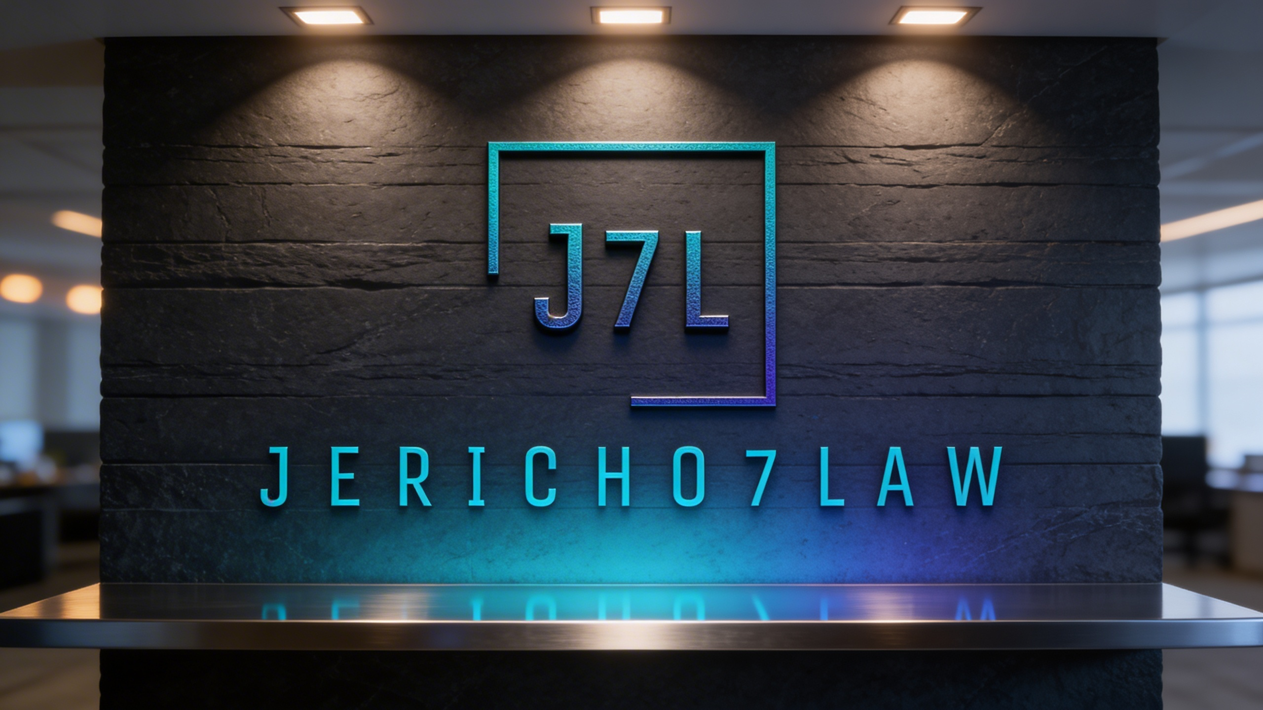 Professional law office interior