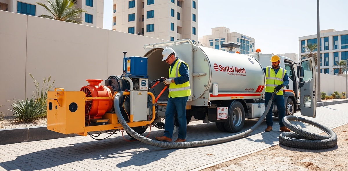 Professional septic tank cleaning services in Dubai