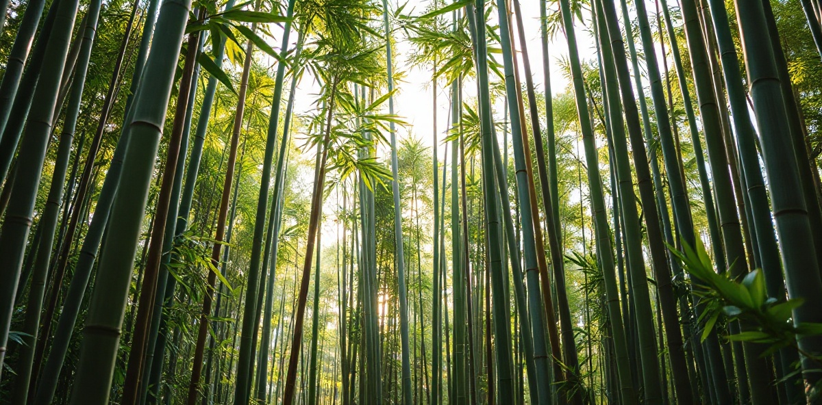 Sustainable bamboo forest