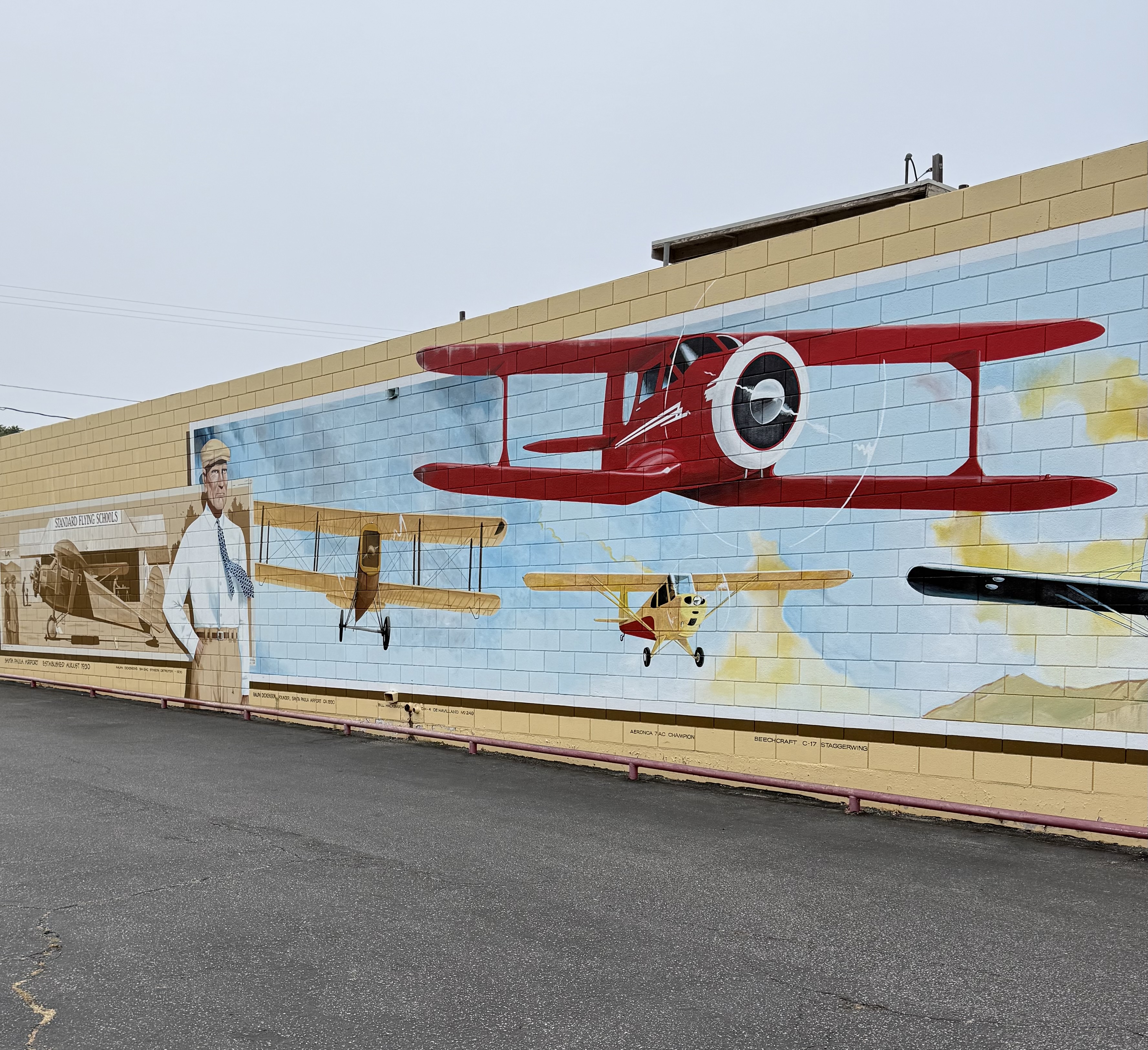 Exterior view of building location showing entrance and building layout