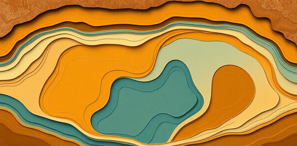 Geological layers