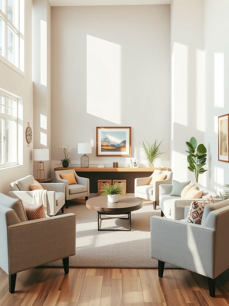 Bright and modern supportive living environment