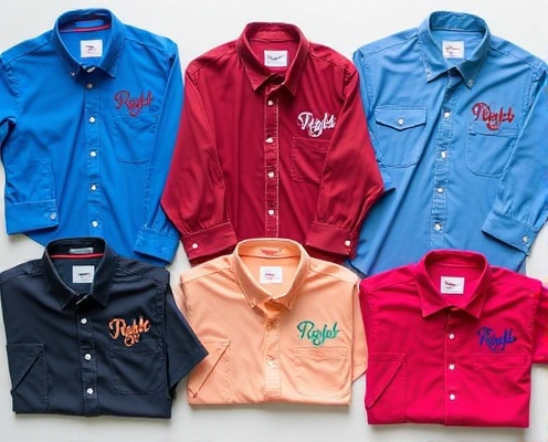 Custom embroidered shirts and apparel