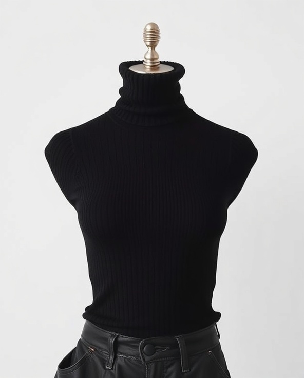 Black Turtleneck