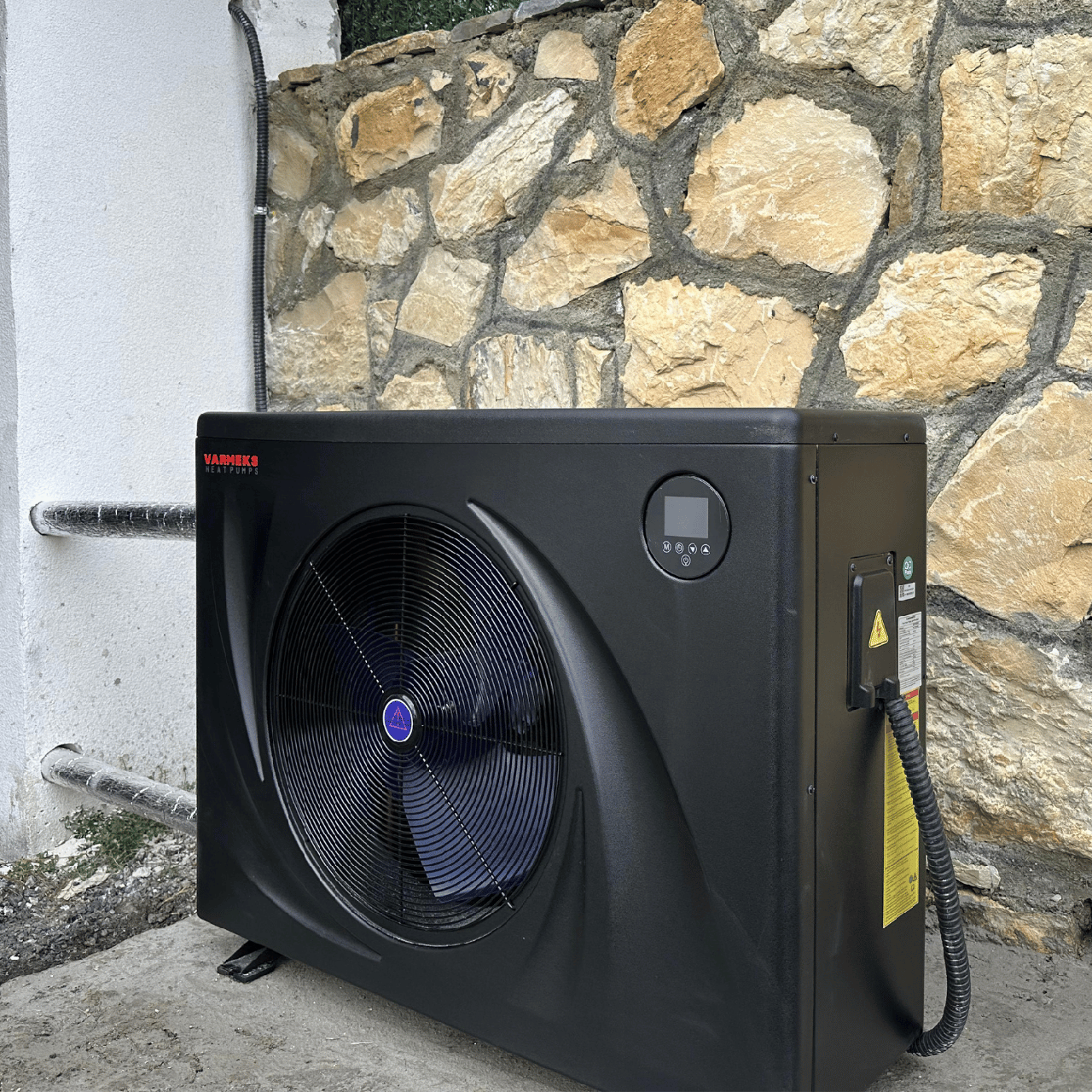 Varmeks Commercial Duo Serisi Isı Pompası Kurulum Fotoğrafı