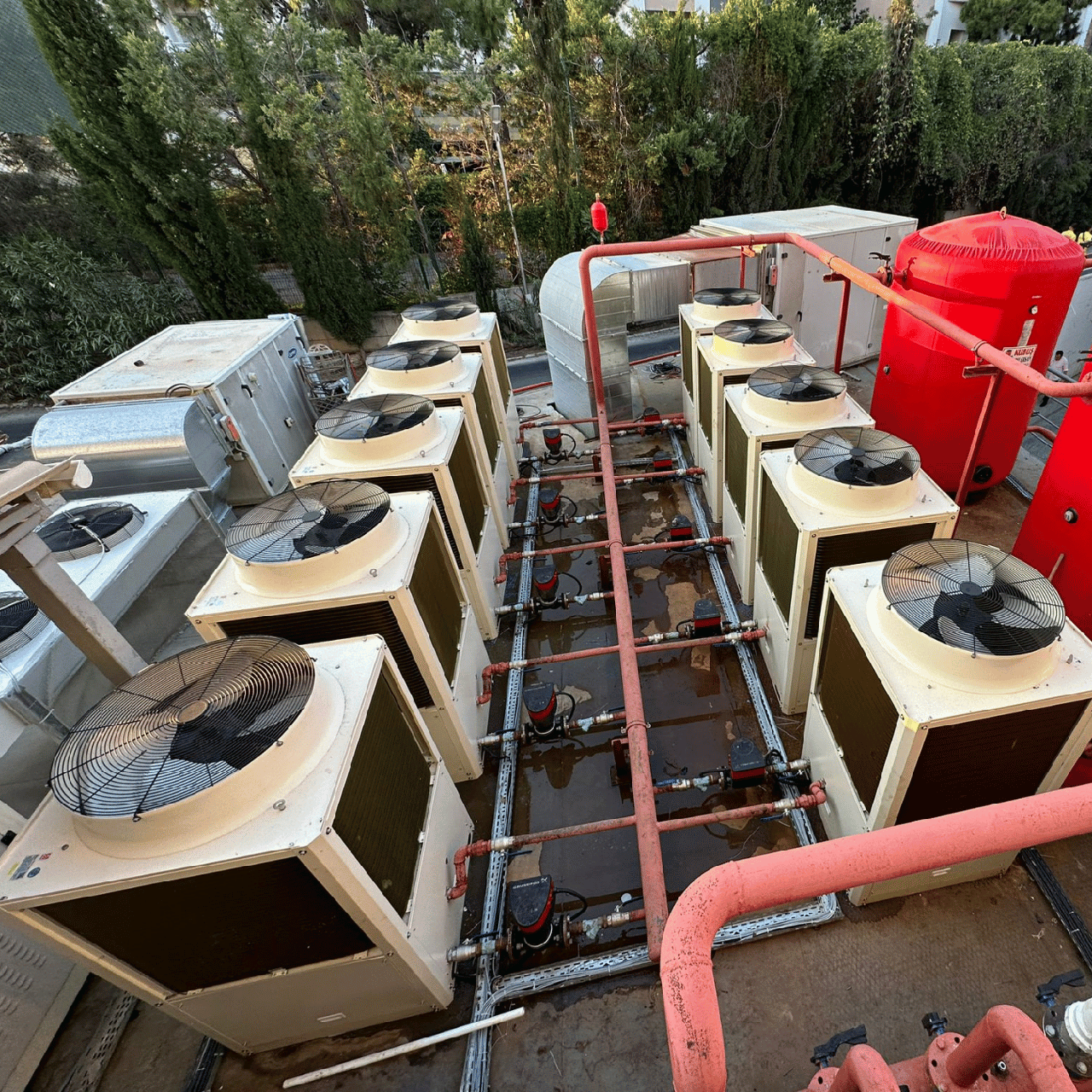 Varmeks Commercial Duo Serisi Isı Pompası Kurulum Fotoğrafı