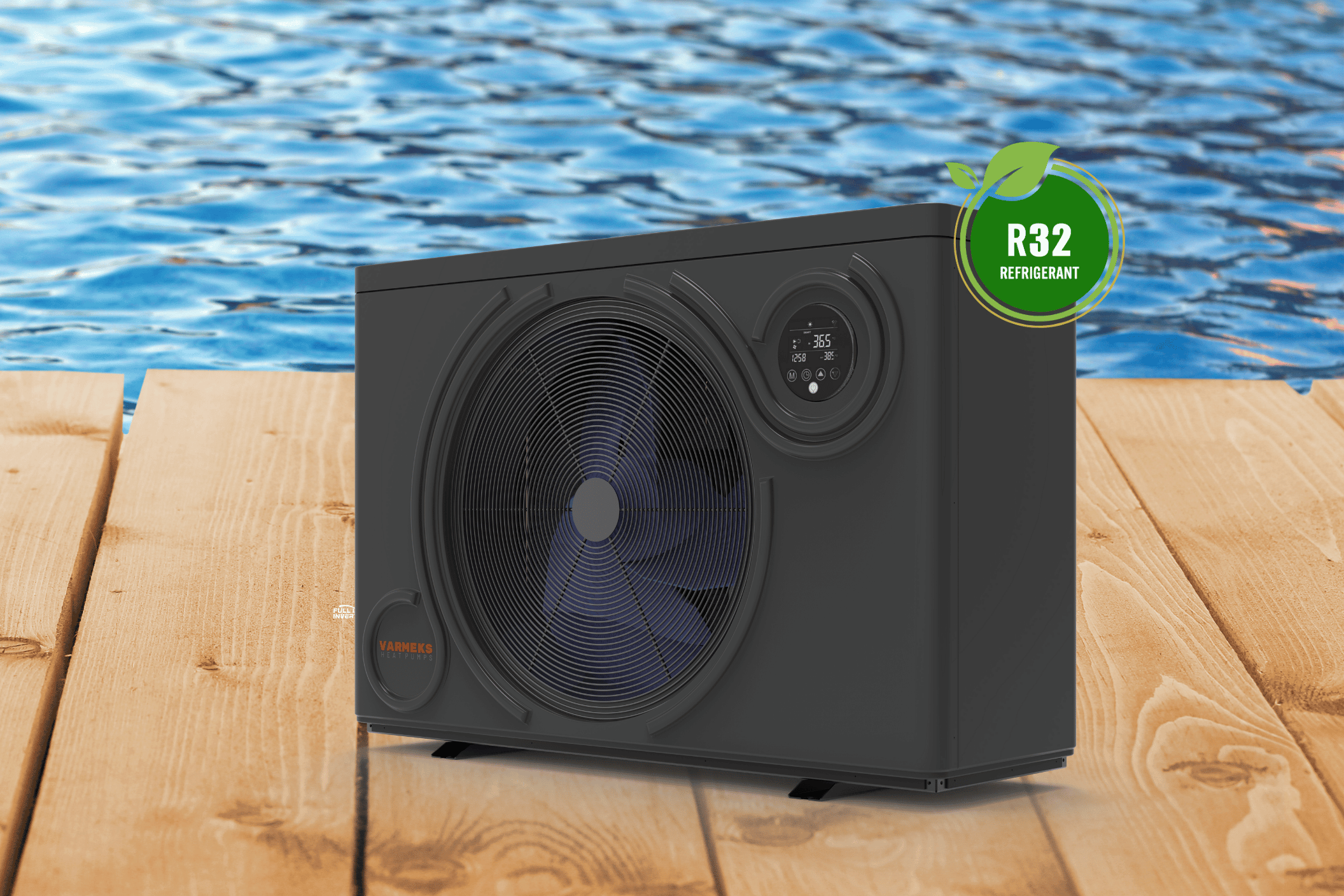 Varmeks Silent Pool Serisi havuz ısı pompası – R32 gazlı, enerji verimli ve sessiz çalışma özellikli modern havuz ısıtma çözümü