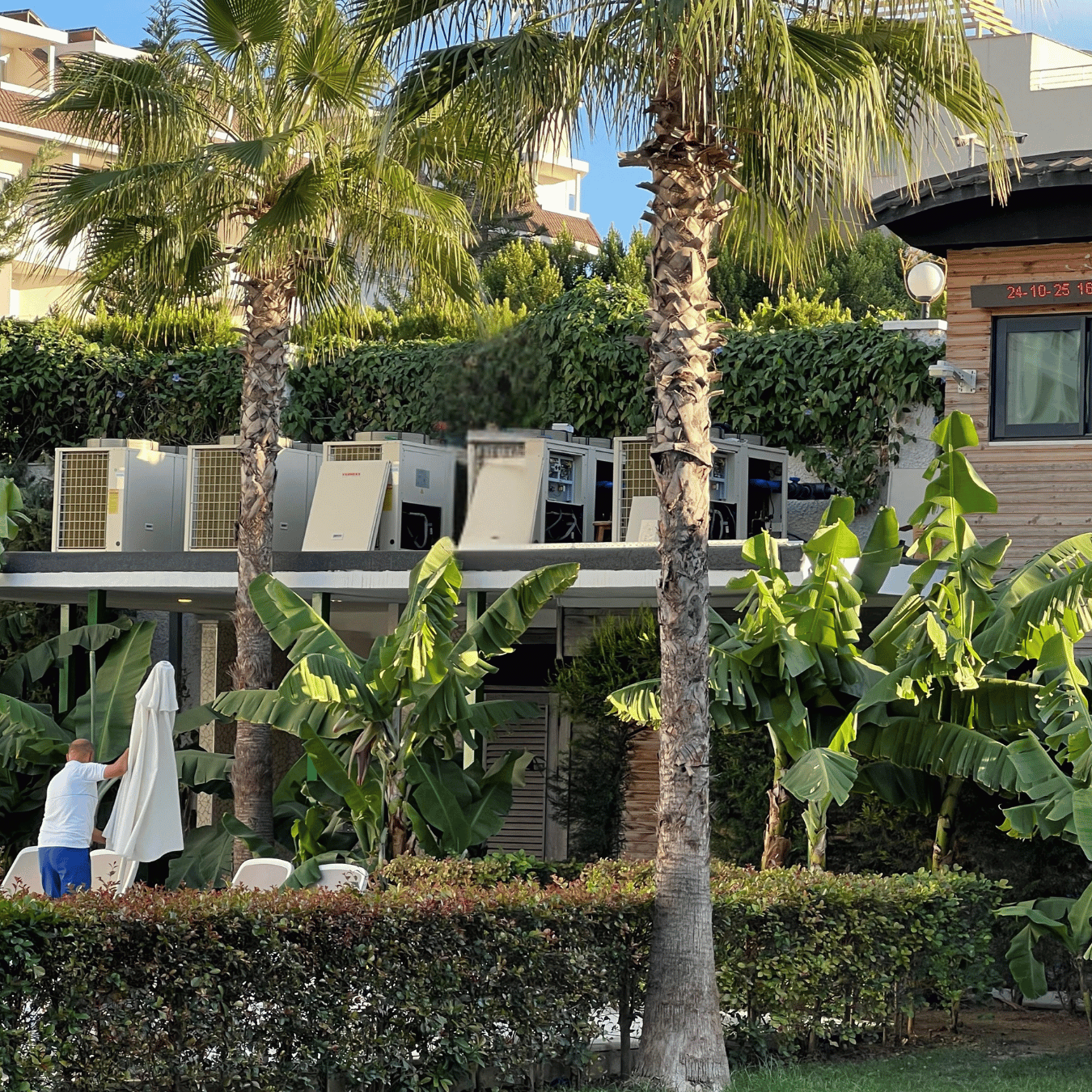 Otel Havuz Isıtma Sistemi