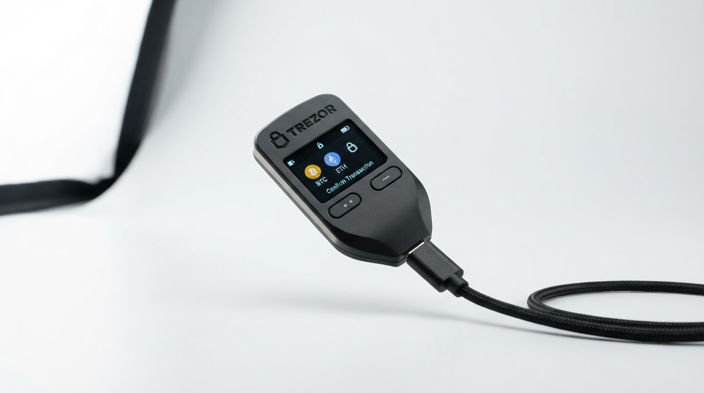 Trezor Hardware Wallet Device