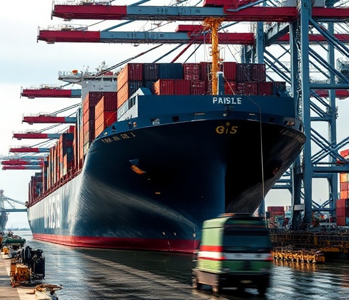 Global shipping and maritime logistics operations