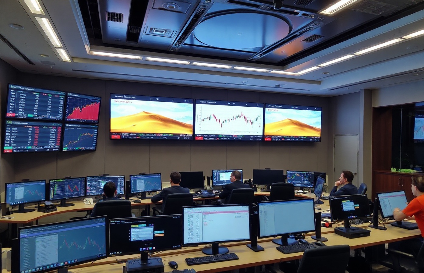 Professional commodities trading environment