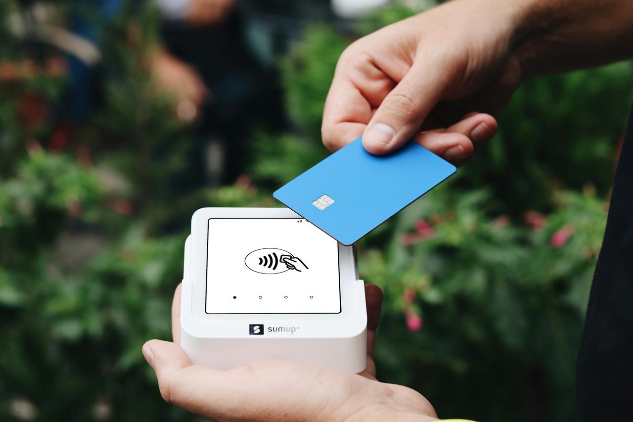 A portable payment solution designed for businesses on the go. Perfect for small businesses and vendors, enabling seamless contactless transactions in any setting. This modern, easy-to-use device provides convenience for both merchants and customers by offering a fast and secure checkout process.