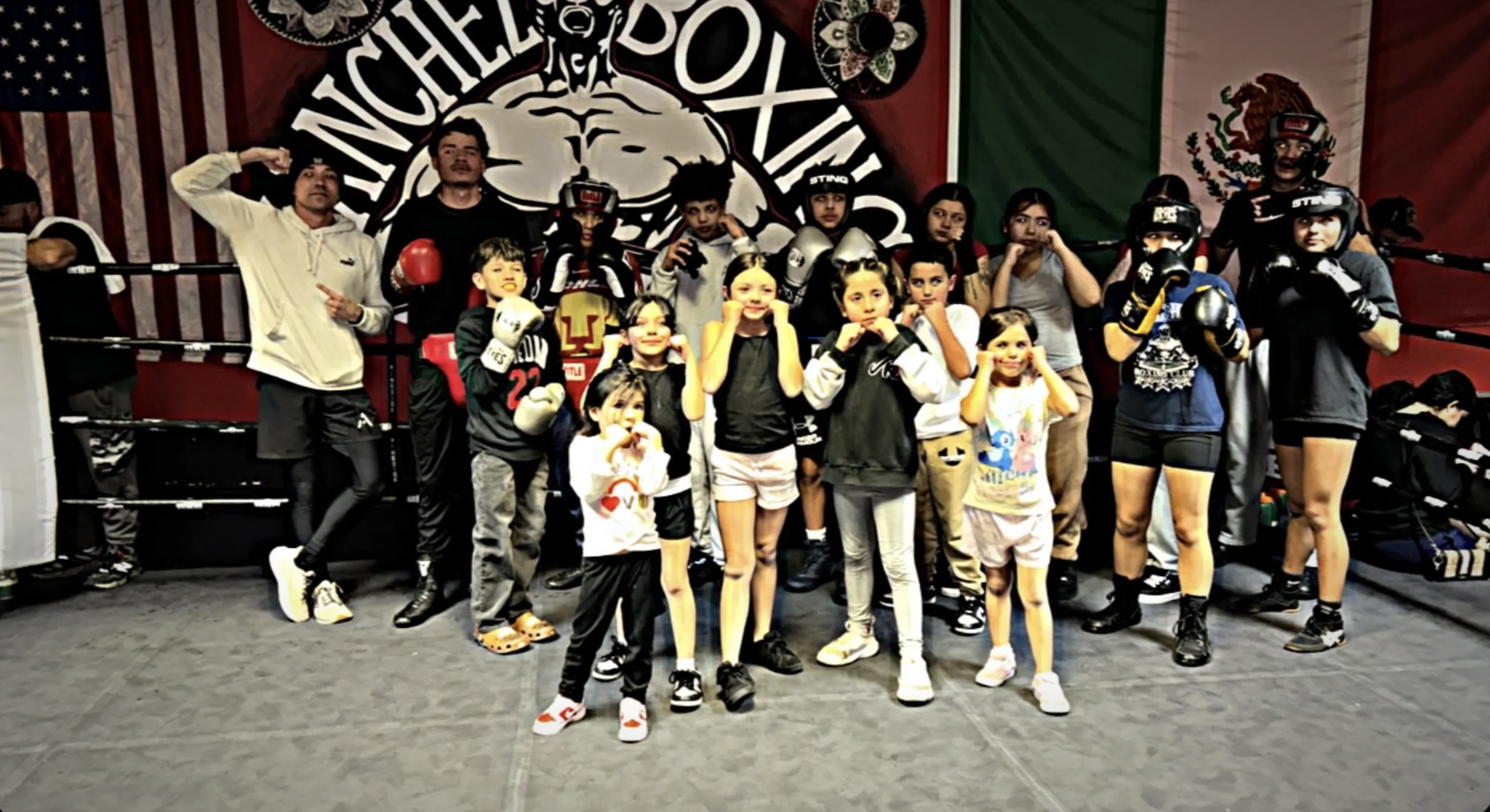 Prettybutbadd Boxing gym training moment